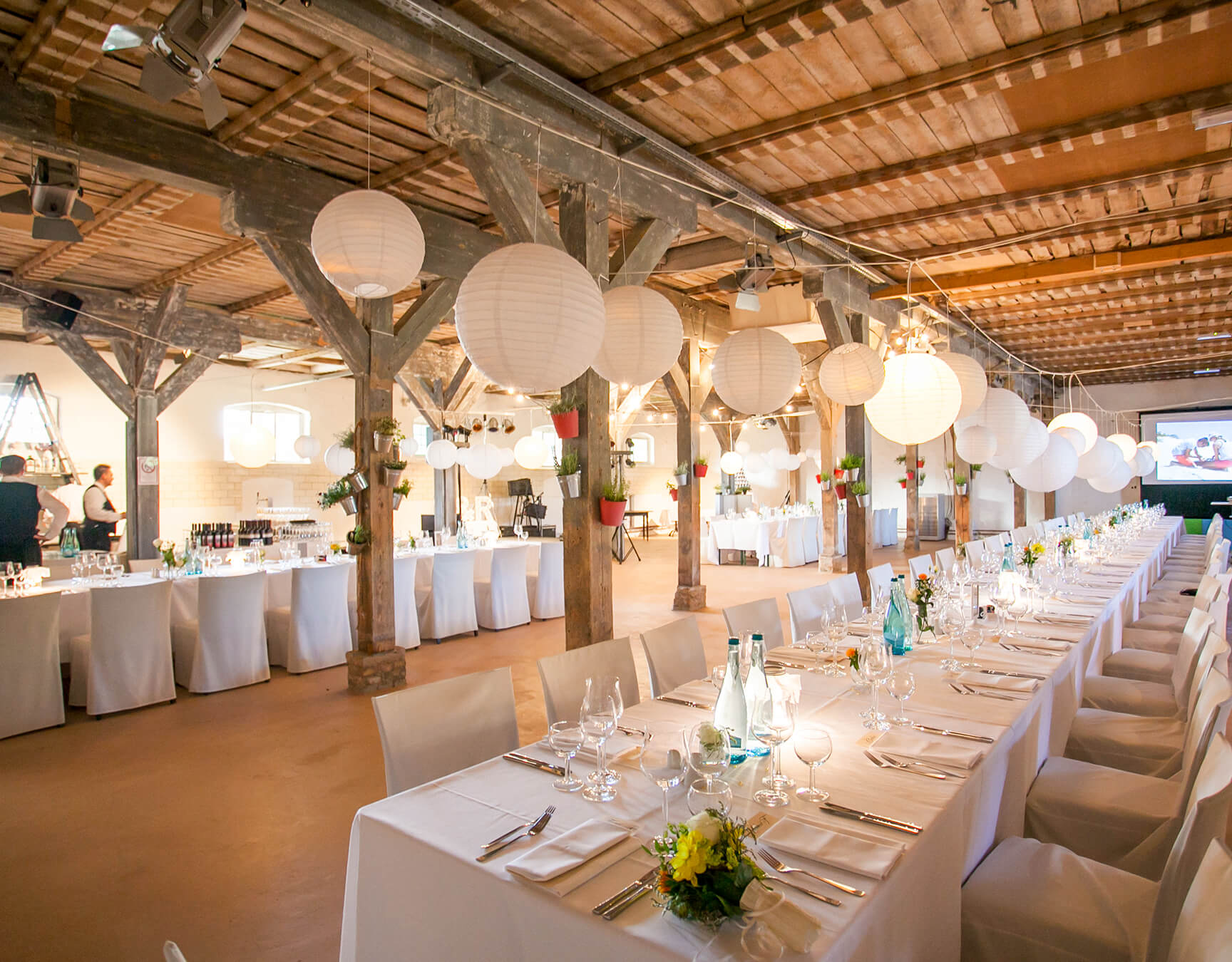 Kaum zu glauben, dass an diesem festlichen Ort einst Rinder ihr Zuhause hatten.