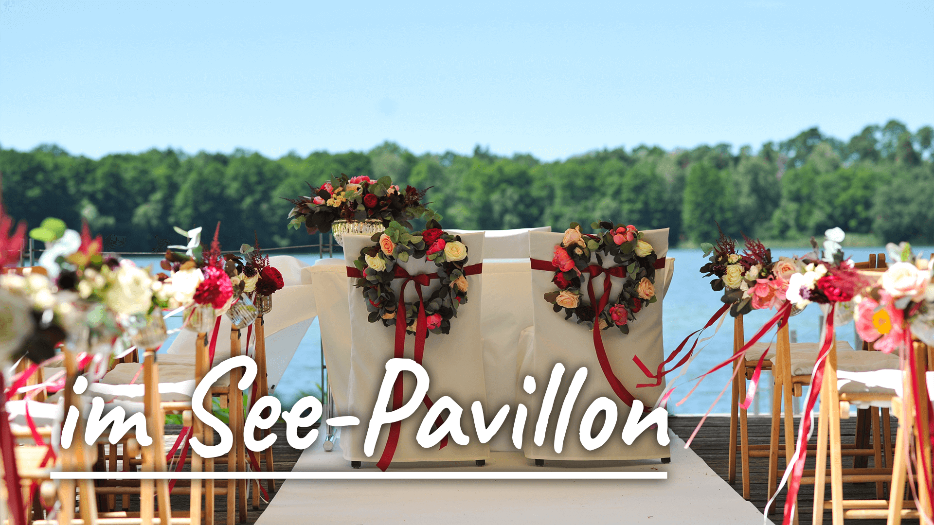 See-Pavillon am Seehaus Trauung direkt am See: Willkommen im Seehaus von Schloss & Gut Liebenberg.