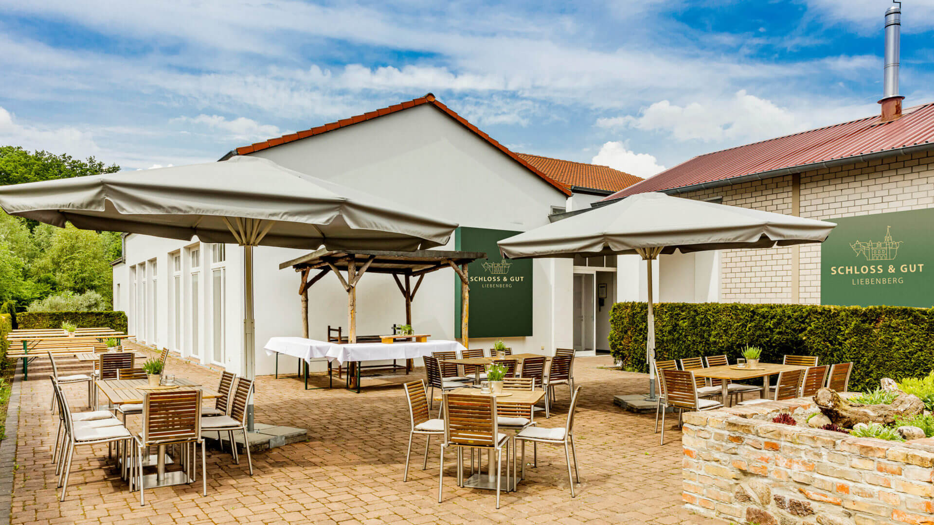 Jagdtrainingszentrum Das Jagdtrainingszentrum verfügt über eine Terrasse.