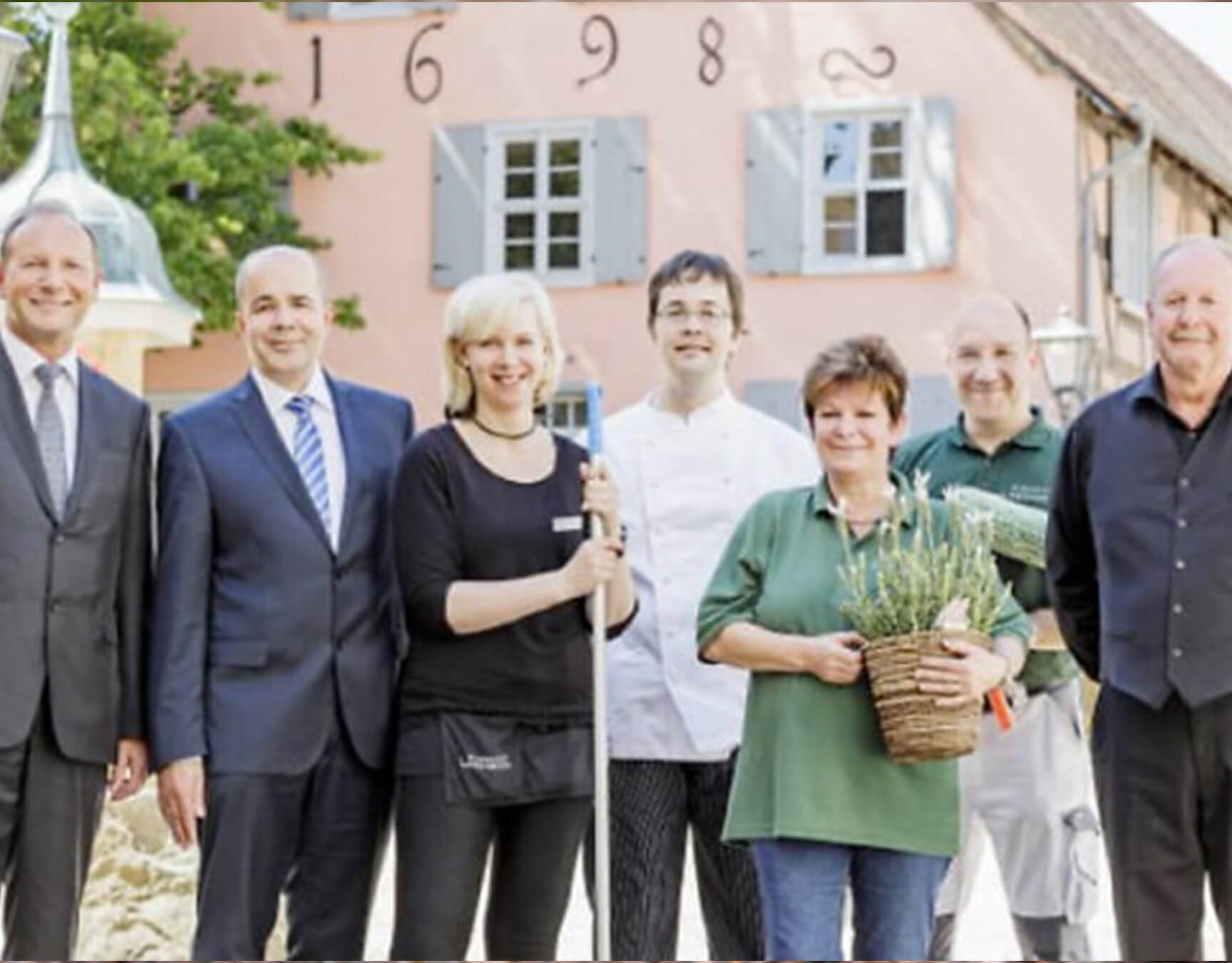 Team Unser Team geht unseren nachhaltigen Liebenberger Weg.