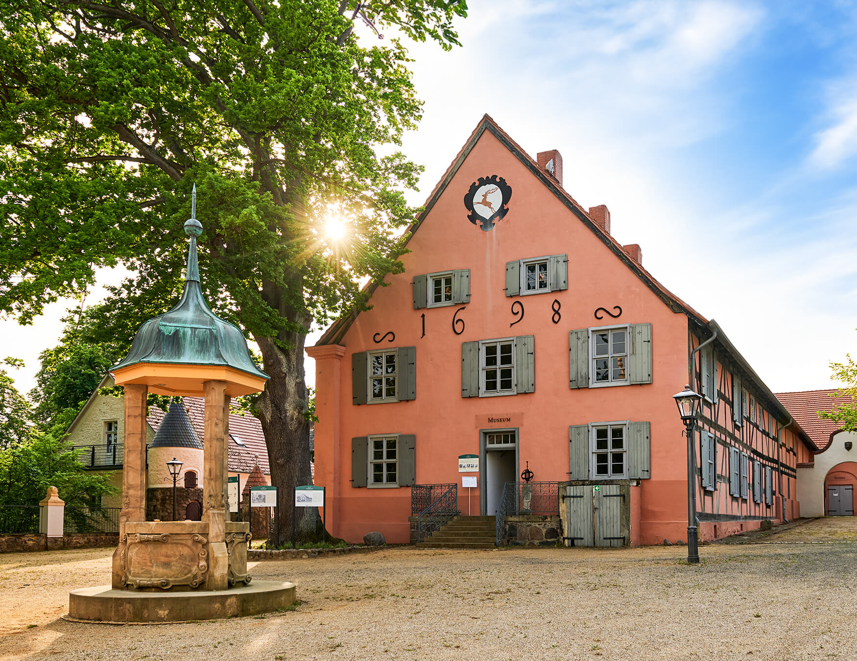 Museum Schloss & Gut Liebenberg verfügen über ein eigenes Museum zur Geschichte der historischen Anlage.